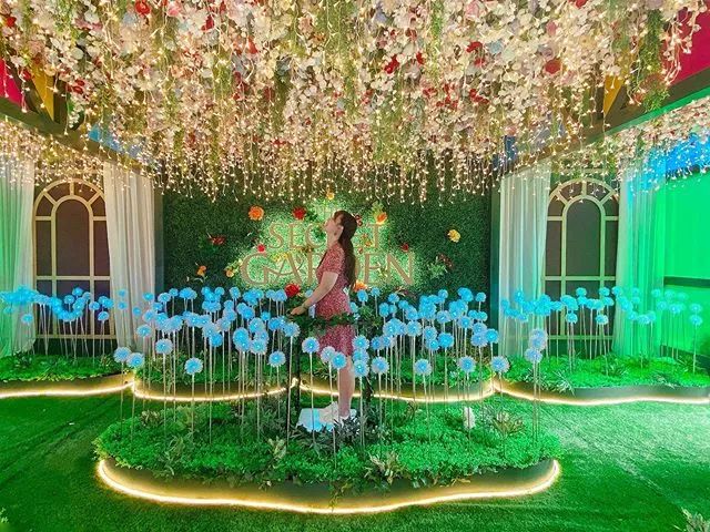 我的秘密花园展览活动神秘开展，更有专属花系颜色可以测试 美陈网站 美陈前沿 