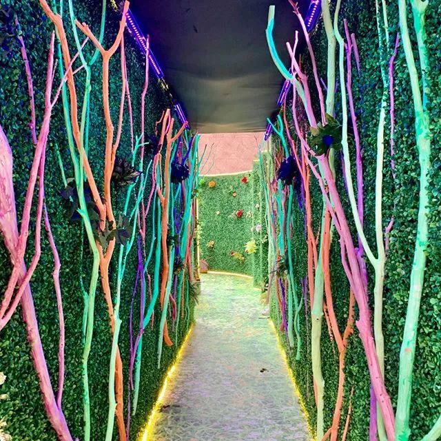 我的秘密花园展览活动神秘开展，更有专属花系颜色可以测试 美陈网站 美陈前沿 