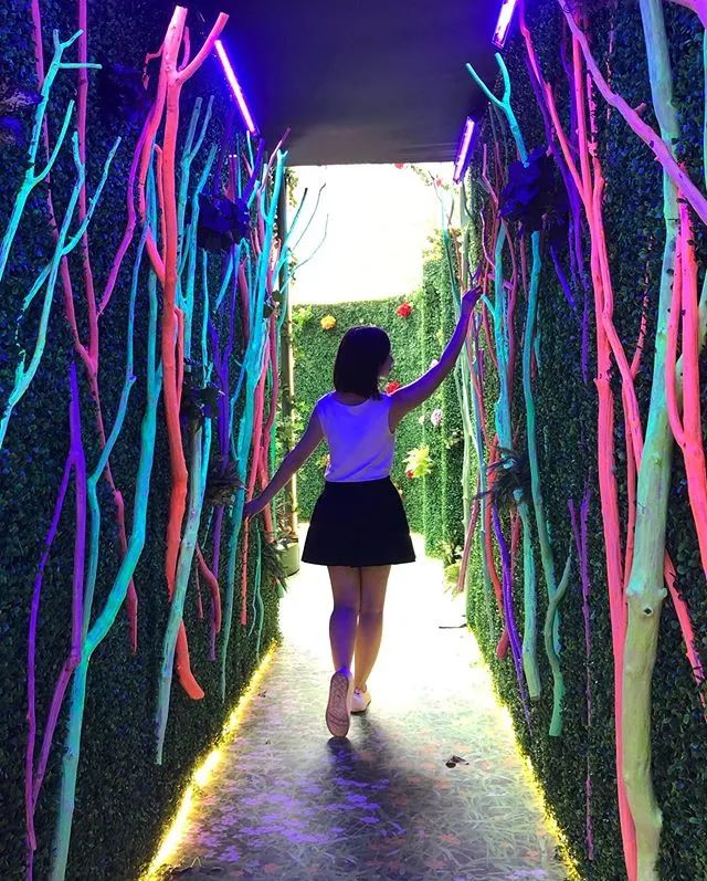 我的秘密花园展览活动神秘开展，更有专属花系颜色可以测试 美陈网站 美陈前沿 