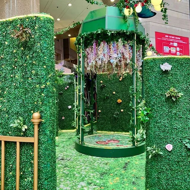 我的秘密花园展览活动神秘开展，更有专属花系颜色可以测试 美陈网站 美陈前沿 