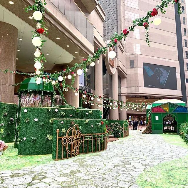 我的秘密花园展览活动神秘开展，更有专属花系颜色可以测试 美陈网站 美陈前沿 