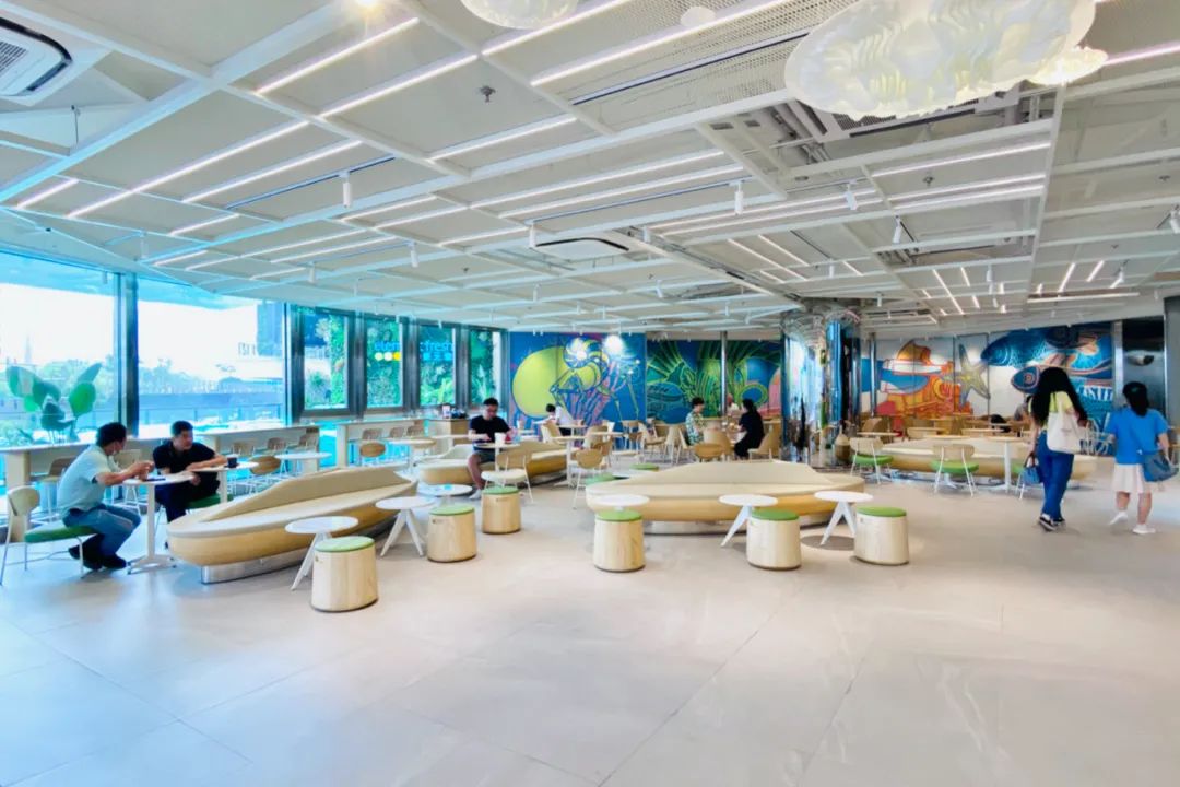 星巴克美人鱼艺术主题展览活动装置的茶云很萌萌哒 美陈网站 美陈前沿 