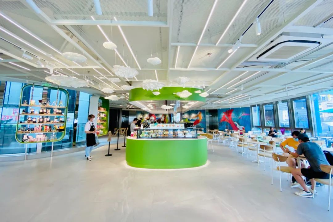 星巴克美人鱼艺术主题展览活动装置的茶云很萌萌哒 美陈网站 美陈前沿 