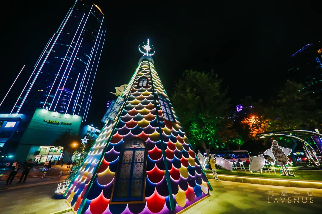 魔都这批圣诞节亮灯活动策划太美了，看点十足 美陈网站 美陈前沿 