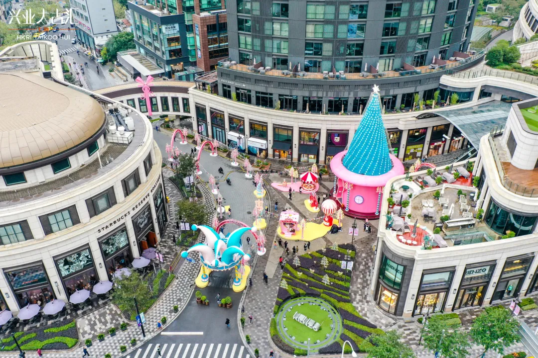 魔都这批圣诞节亮灯活动策划太美了，看点十足 美陈网站 美陈前沿 