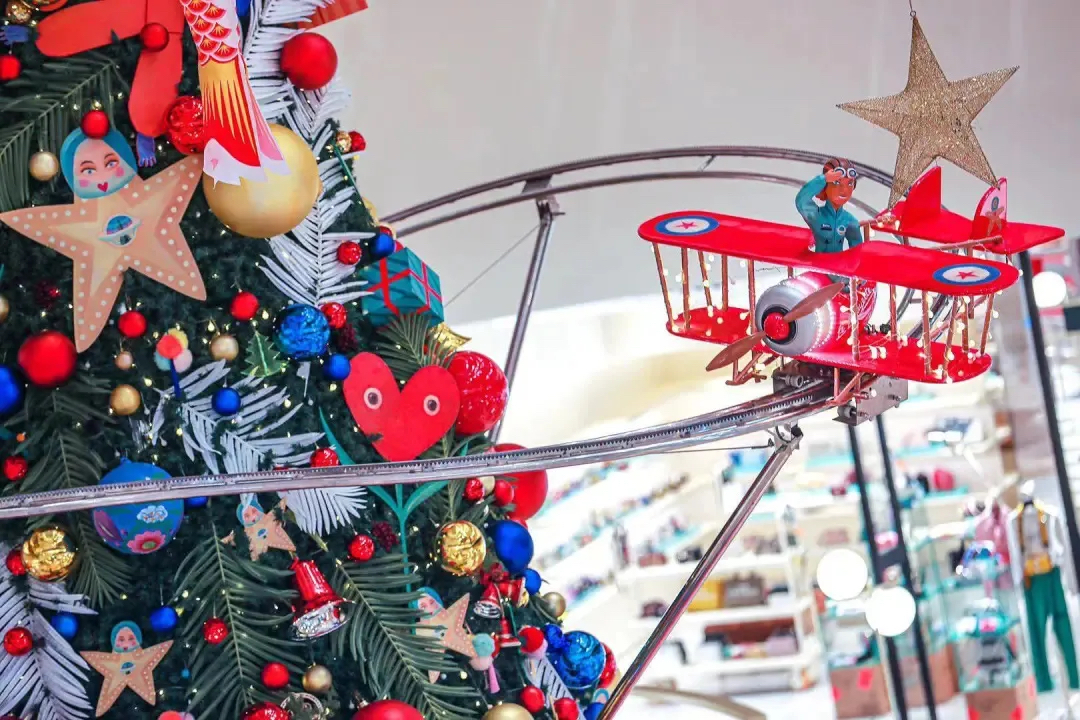 魔都这批圣诞节亮灯活动策划太美了，看点十足 美陈网站 美陈前沿 