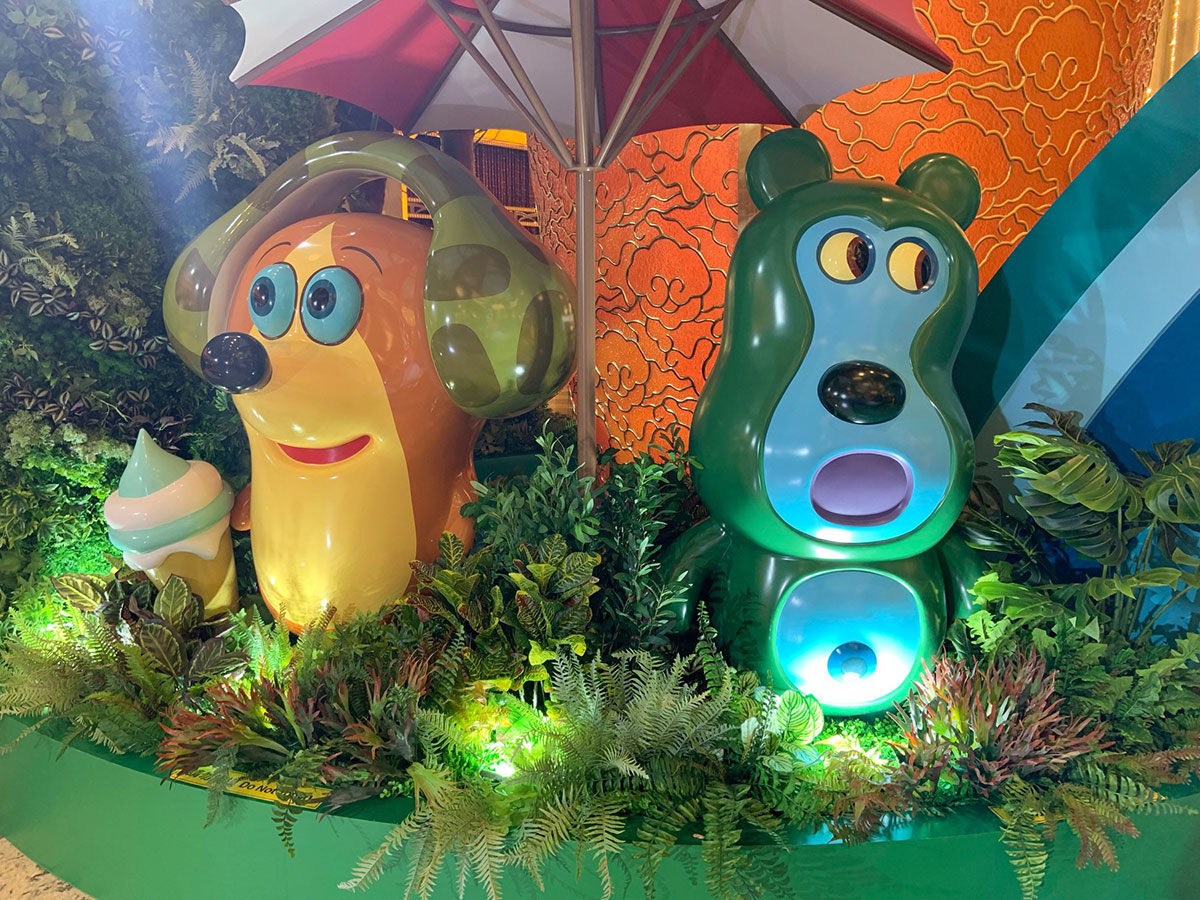 “Go ANIME”主题展太Q了，色彩斑澜的小动物要去探险咯 美陈网站 美陈前沿 