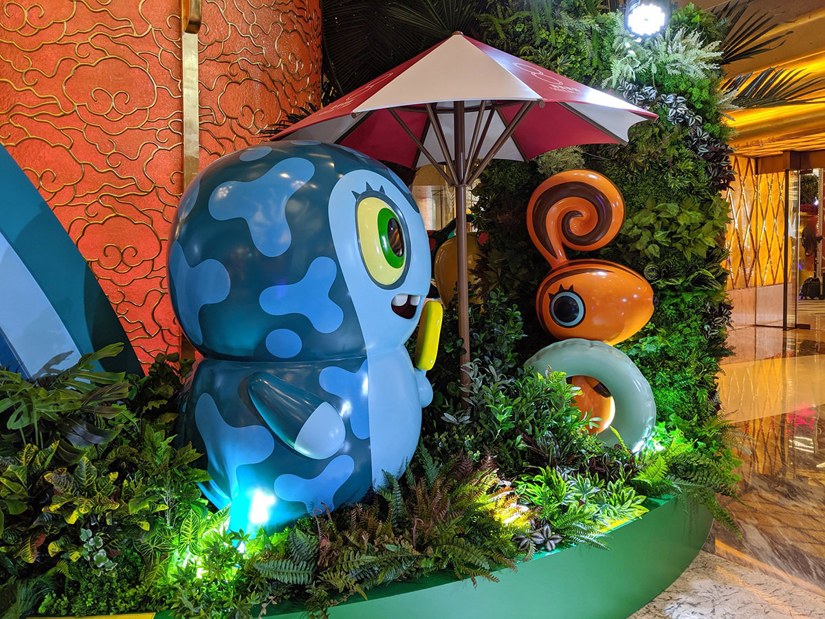 “Go ANIME”主题展太Q了，色彩斑澜的小动物要去探险咯 美陈网站 美陈前沿 