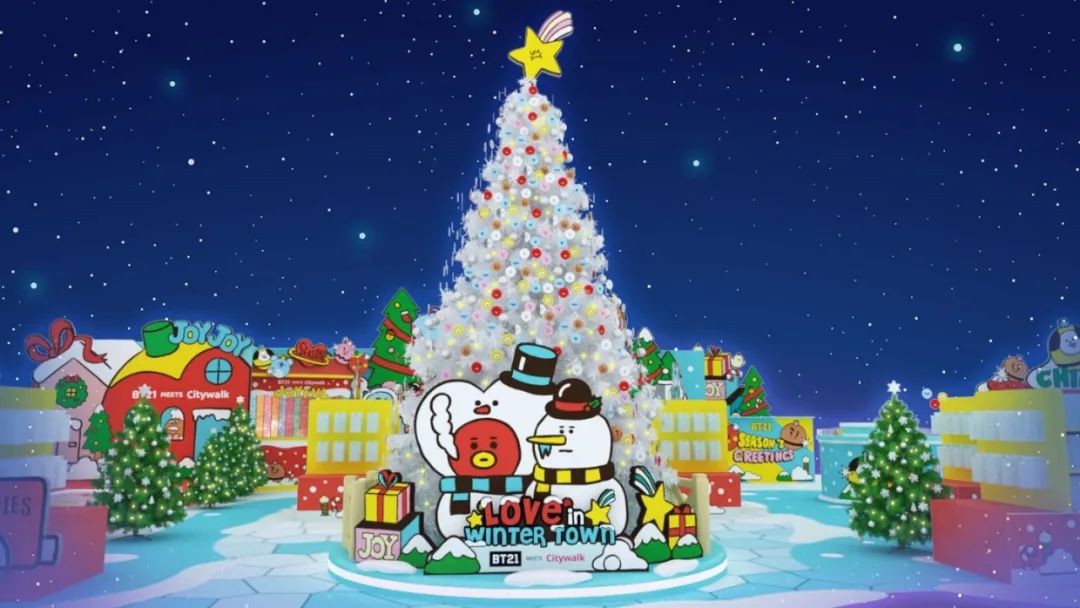 圣诞节商场美陈设计活动策划的卡通IP展更有趣更纯真治愈 美陈网站 美陈前沿 