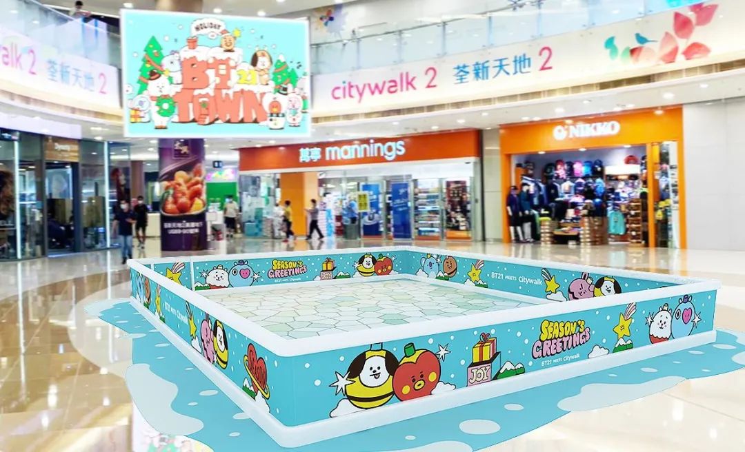 圣诞节商场美陈设计活动策划的卡通IP展更有趣更纯真治愈 美陈网站 美陈前沿 