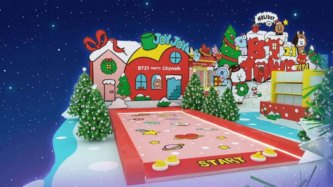 圣诞节商场美陈设计活动策划的卡通IP展更有趣更纯真治愈 美陈网站 美陈前沿 