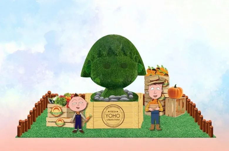 圣诞节商场美陈设计活动策划的卡通IP展更有趣更纯真治愈 美陈网站 美陈前沿 