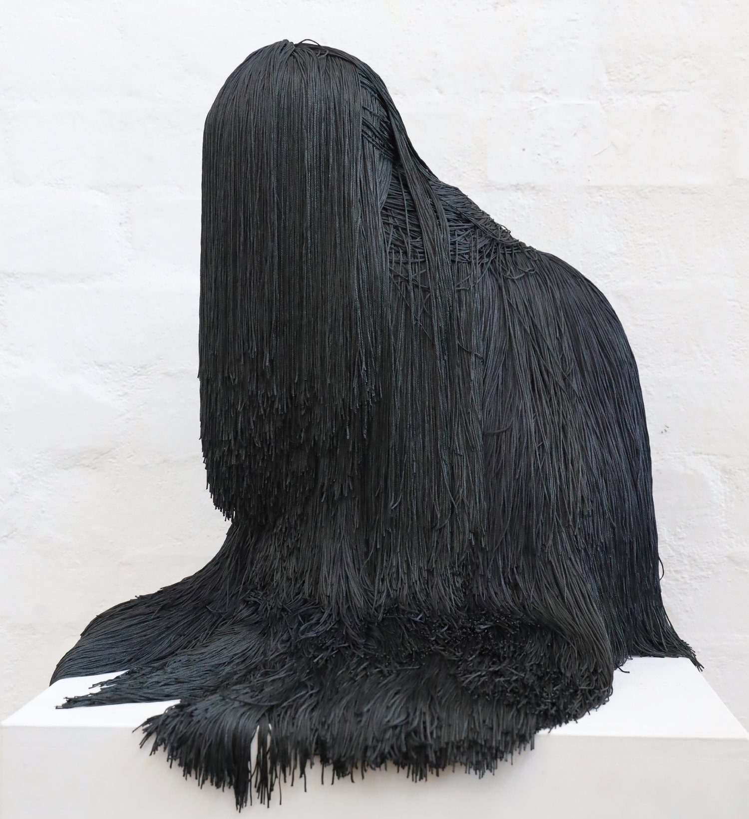 Swaths of Colorful Fringe Disguise Animalistic Sculptures by Artist Troy Emery | 国外美陈 美陈网站 美陈前沿 