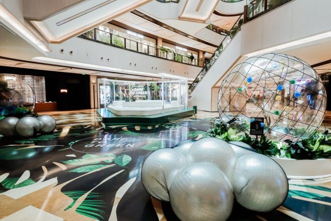 兴业太古汇化身夏日清凉疗愈地