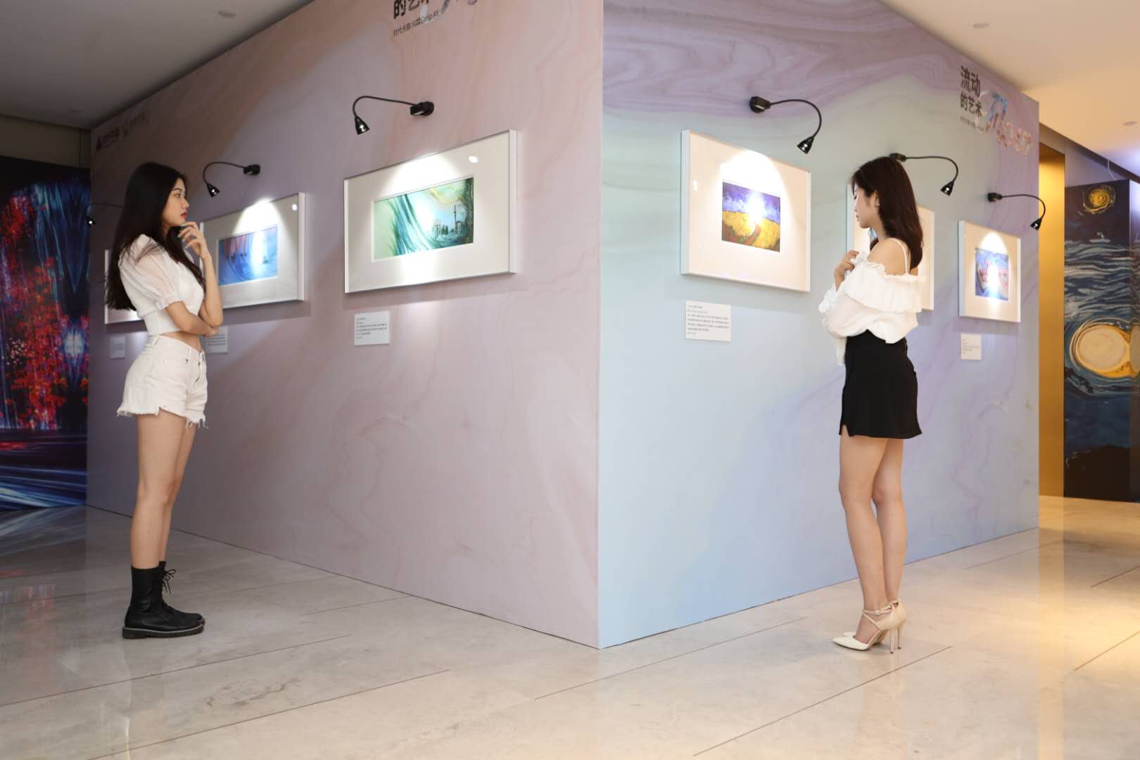 沉浸式互动体验 & 湿拓画艺术展-Garip Ay 