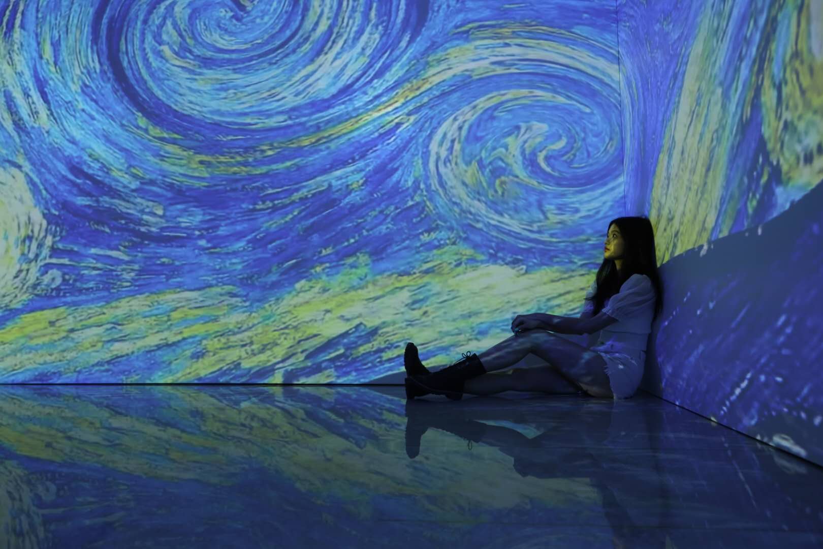沉浸式互动体验 & 湿拓画艺术展-Garip Ay 