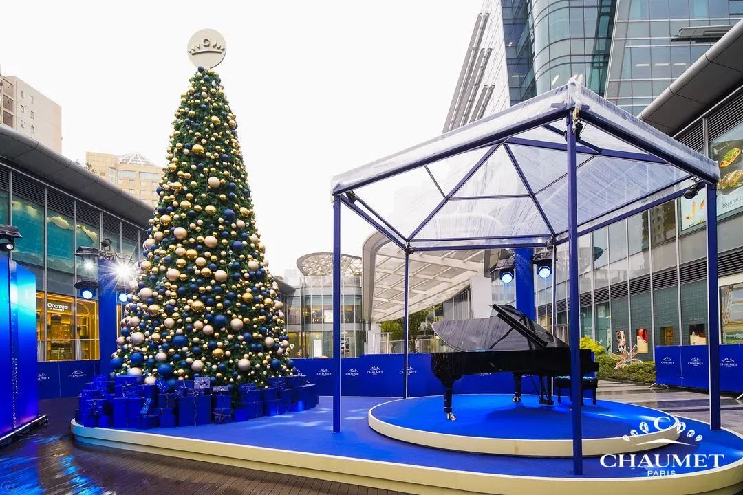 CHAUMET 上海ONE ITC 圣诞亮灯之夜