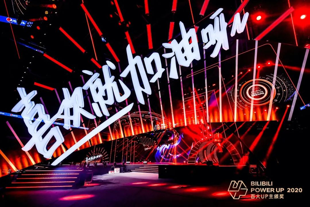 哔哩哔哩POWER UP2020百大UP主颁奖典礼