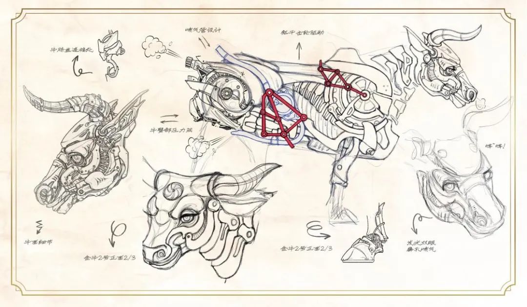 “牛转乾坤”机械潮玩互动展