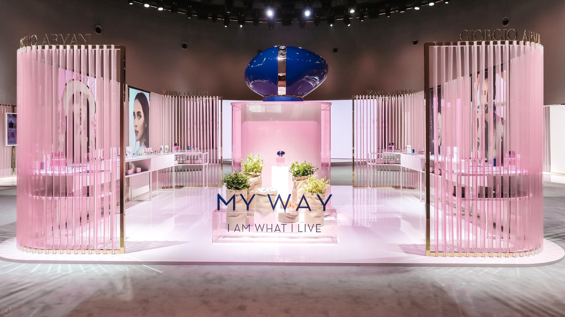 阿玛尼全新MY WAY香水发布会