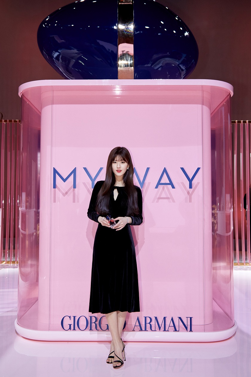阿玛尼全新MY WAY香水发布会