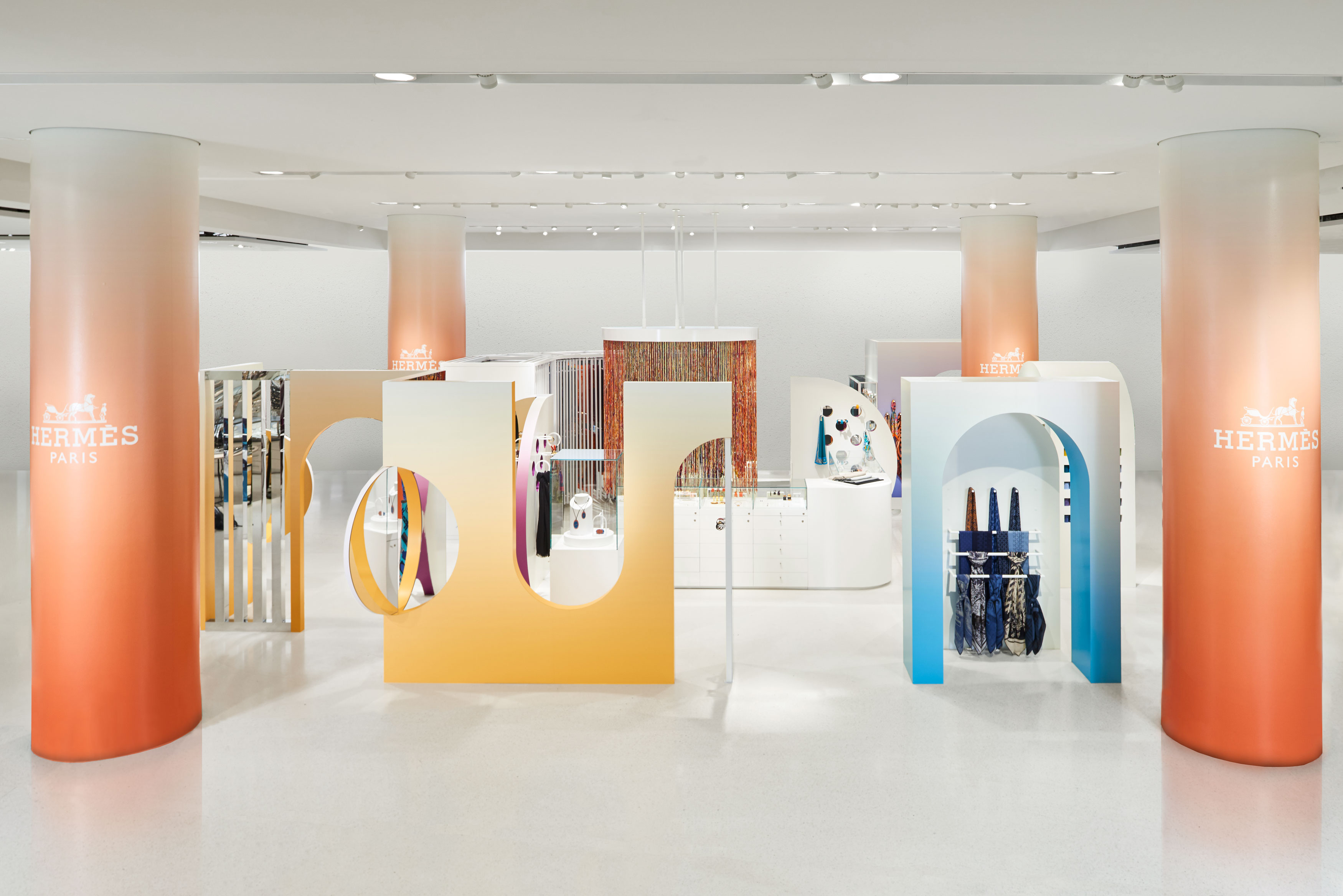 爱马仕零售展