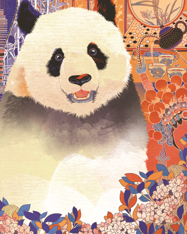 成都SM全球熊猫主题插画大赛邀请展