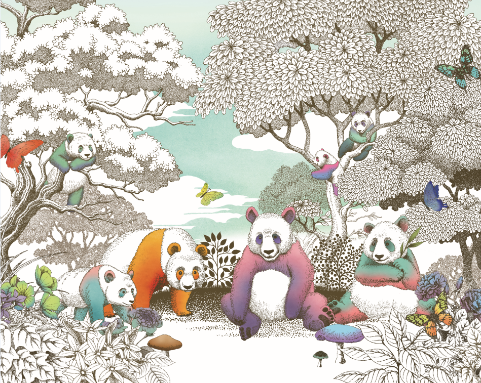 成都SM全球熊猫主题插画大赛邀请展