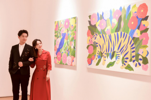 长沙IFS新春美陈“星禧绽放”华中首展