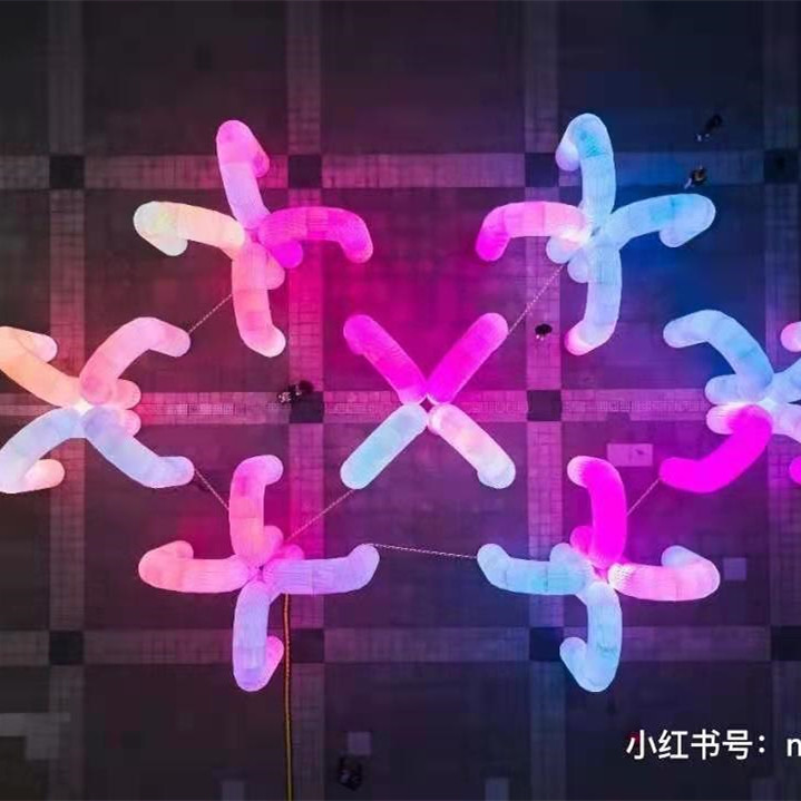 深圳灯光艺术节 天空城堡