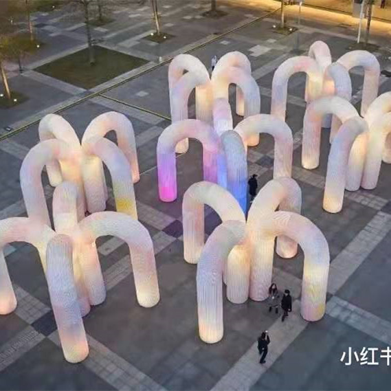 深圳灯光艺术节 天空城堡
