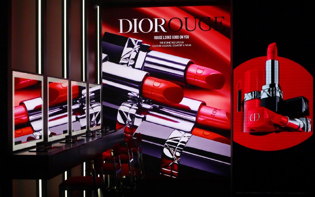 DIOR·迪奥烈艳蓝金唇膏派对