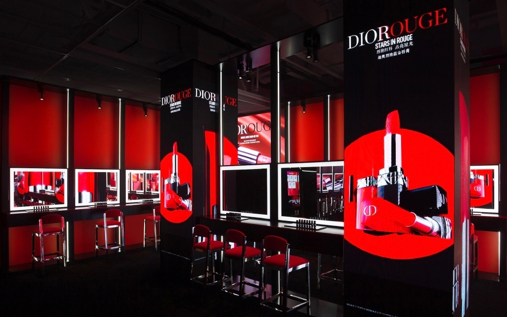DIOR·迪奥烈艳蓝金唇膏派对