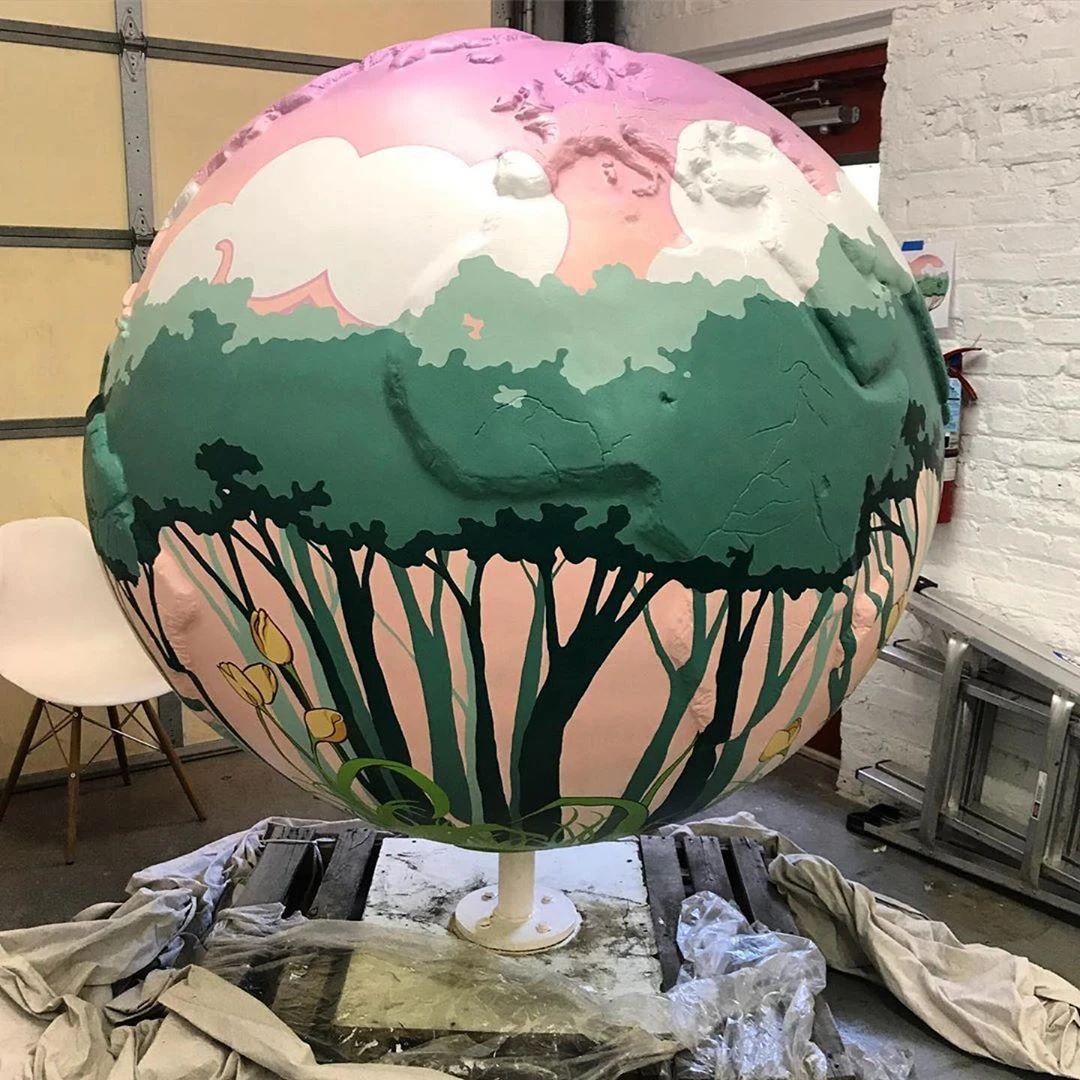 “Cool Globes”户外公共艺术展