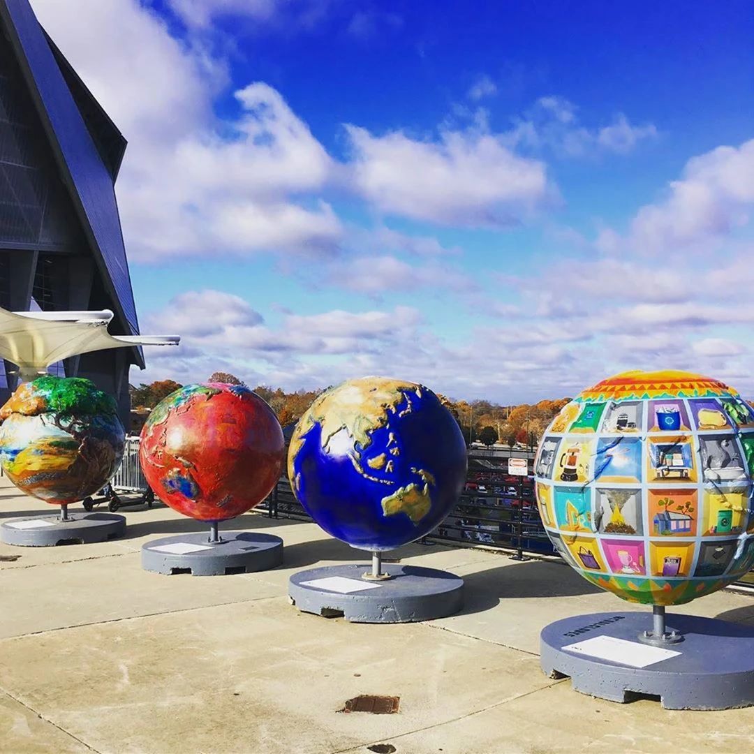 “Cool Globes”户外公共艺术展