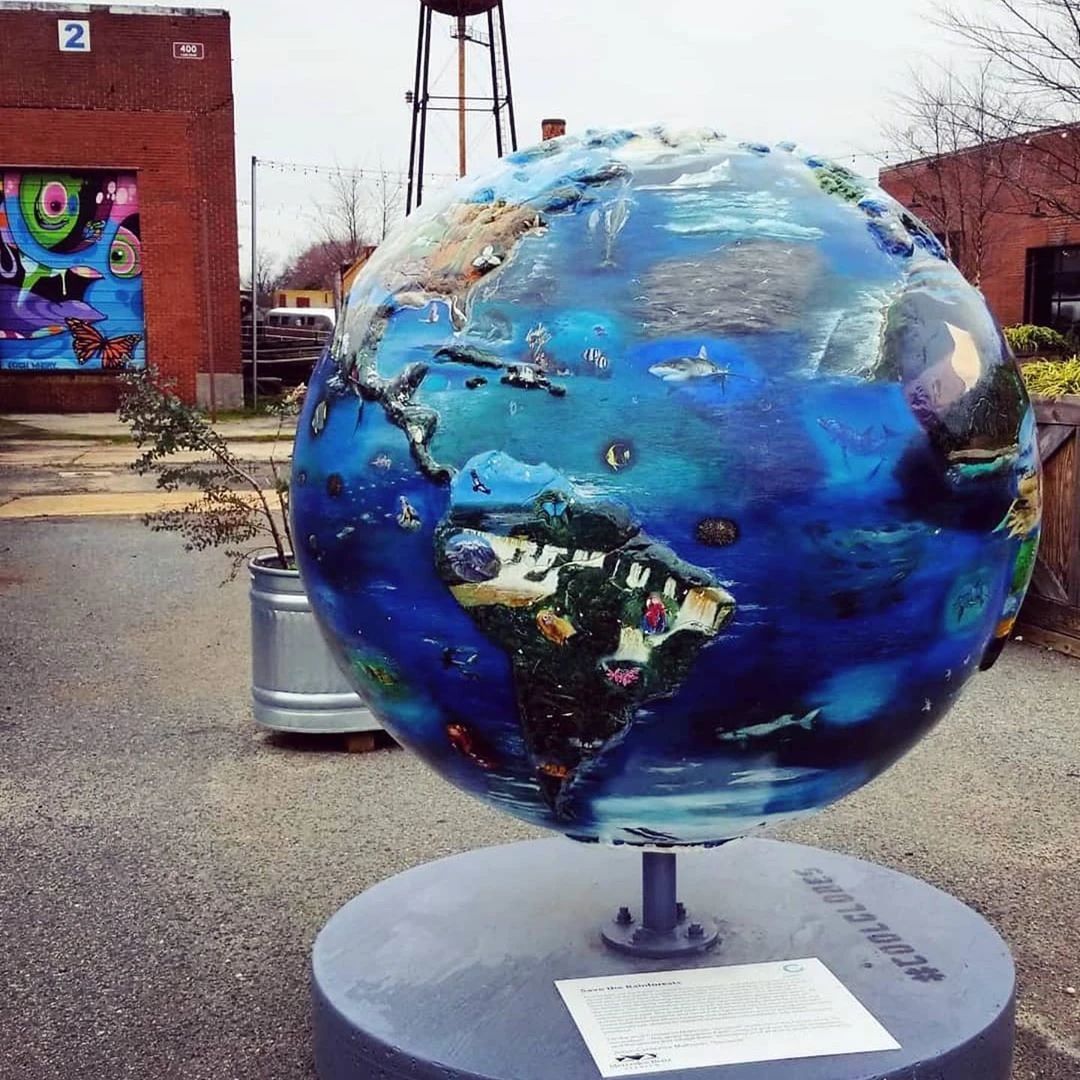 “Cool Globes”户外公共艺术展