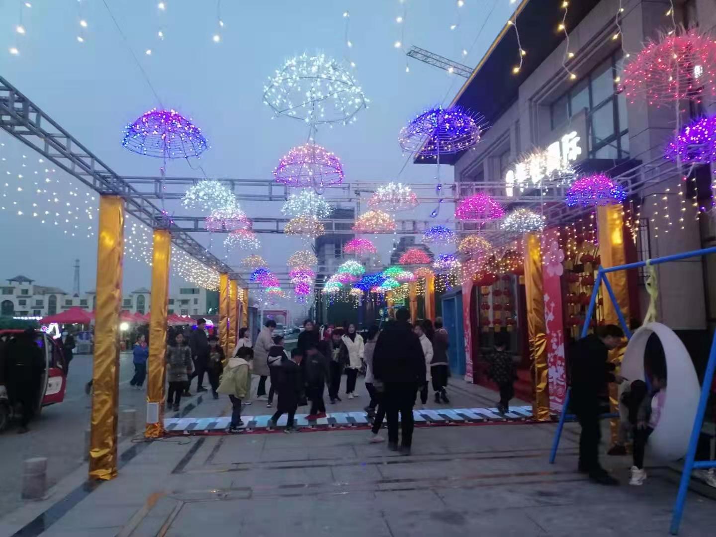 山东曹县灯光节案例