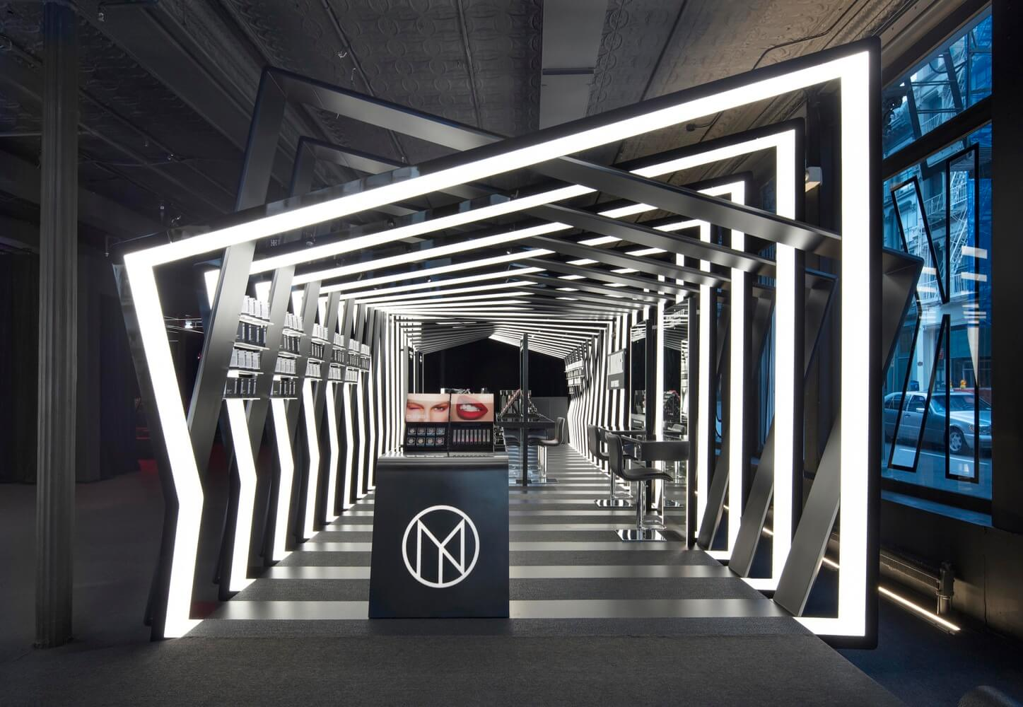 Il Makiage纽约快闪店设计