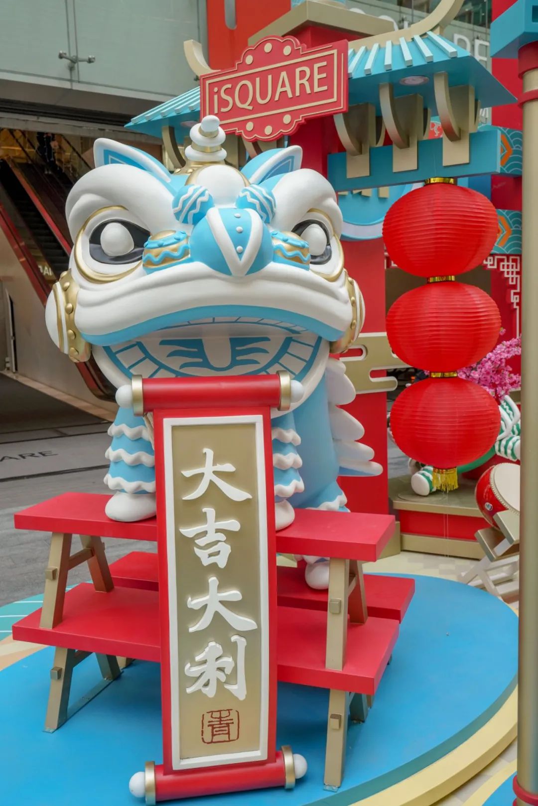 香港iSQUARE国际广场2021新春装置