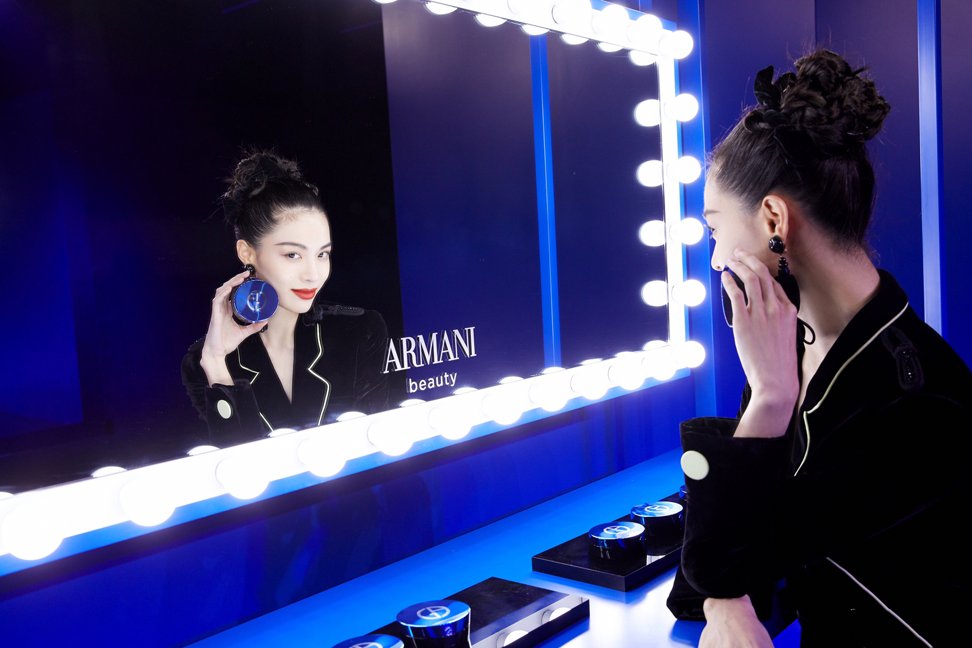 ARMANI『大师』蓝气垫新品发布会