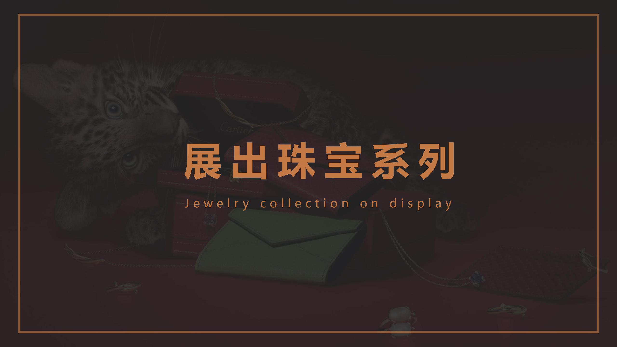 Cartier奢侈品  卡地亚珠宝展览展示