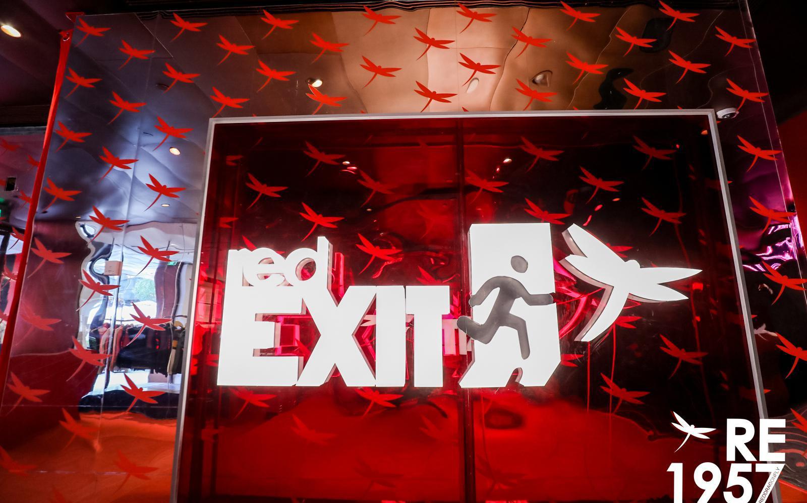 “RED EXIT/无畏前行”2020红蜻蜓品牌概念快闪店