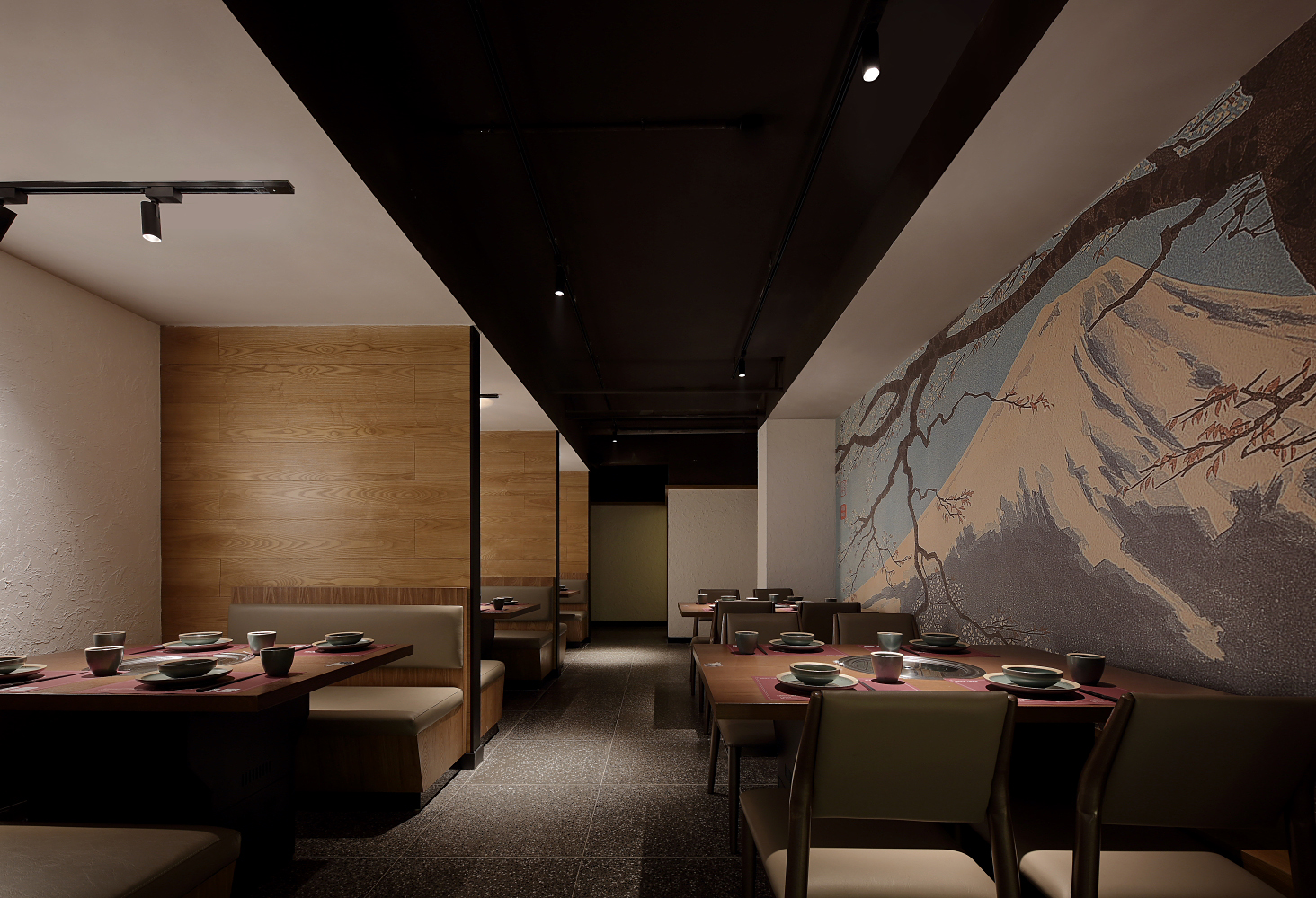 西餐厅设计公司·艺鼎设计作品·禧牛炙造