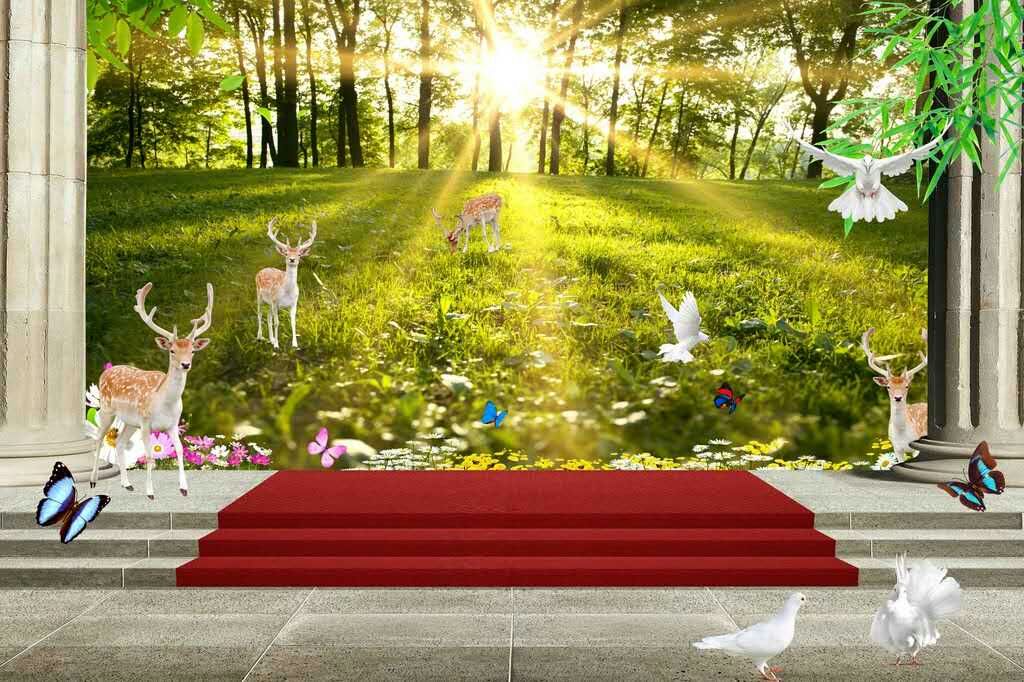 3D画展 3D油画 艺术画廊 西安活动道具租赁