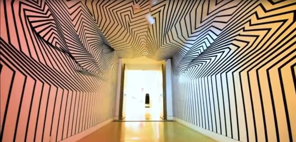 磁带装置|神奇的线条创造了一个多维度的错觉空间