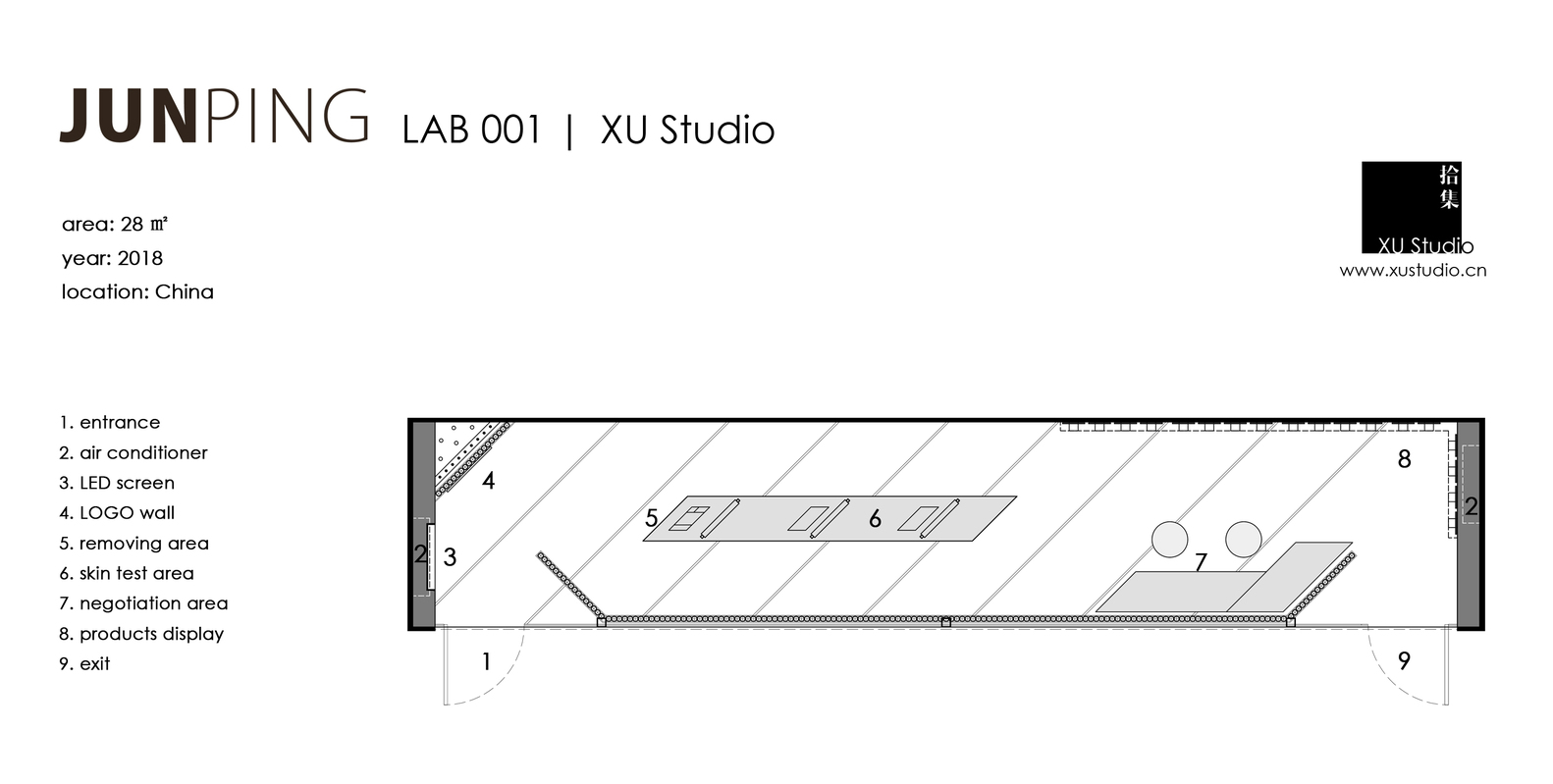 JUNPING LAB集装箱快闪店 / 拾集建筑