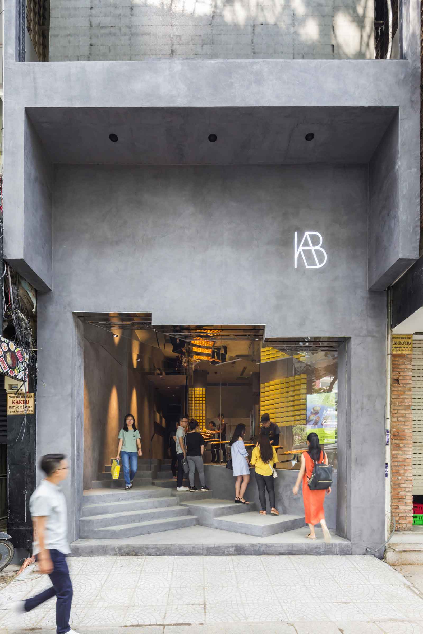 简约未来派面包店-[胡志明市]