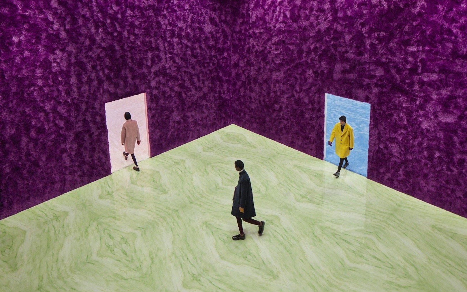 Prada 2021秋冬男装时装秀