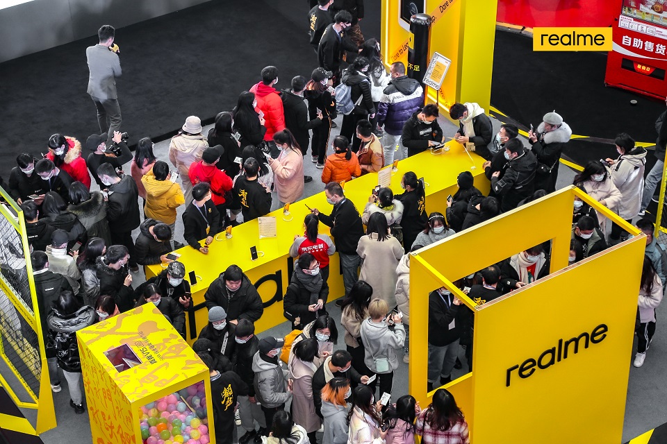 realme 真我V15 鲤跃龙门Pop-Up线下活动
