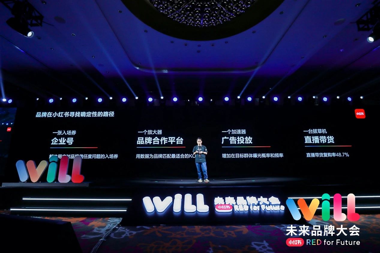 小红书“Will未来品牌大会”